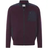 Babista Regular Fit Vest donkerrood, Motief