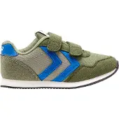 Hummel Sneakers 'Refex' blauw / kaki / olijfgroen / wit