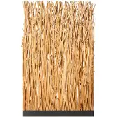 Invicta Vloerlamp NATURAL PARAVENT 180cm longanhout naturel incl. lichtbron - 40505
