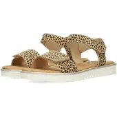 POSH by Poelman Sandalen beige / zwart