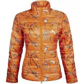HKM Stepped Jacket Print Sommer Allure oranje