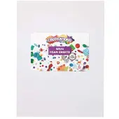 Colorations foam knutselvellen wit 10 stuks - creatief speelgoed.