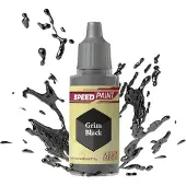 Army Painter Speedpaint: Grim Black Acrylverf 1 stuk(s)