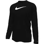 Nike T-Shirt Lange Mouw HYDROGUARD kind EU XS