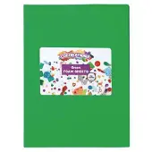 Colorations foam knutselvellen groen 10 stuks - schuimvellen creatief.