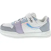 Dockers by Gerli Kinderschuhe Mädchen Halbschuhe Klett Weiß Freizeit