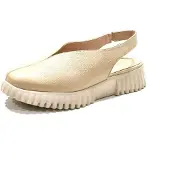 Wonders Dames Leren Sandalen Flexfly 11 Beige (39), Leer, Plat, Geen, Casual A-4411_5078_1050