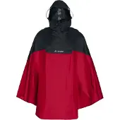 Vaude - Covero Poncho II - Fietsjack XXL, rood