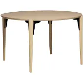 Ebuy24 Paragon Dan-Form eetkamertafel fineer eik.