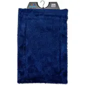 Wicotex - Badmat Donkerblauw - Badmat - Antislip onderkant - Afmeting 60x90cm
