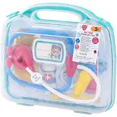 Playgo dokter speelgoedkoffer set voor kinderen rollenspel.