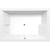 Polysan Dupla Whirlpoolbad,180x120x54cm, Active Hydro, chroom