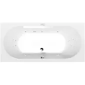 Polysan Levana Whirlpoolbad, 170x80x39cm, Highline Hydro, chroom