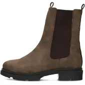 PS Poelman Chelsea boots donkerbruin / zwart