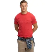 Superdry Shirt antraciet / rood