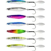 Williamson Thunder Jig Bladed 40 gram | Yellow Tail Glow