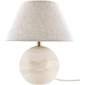 Globen Lighting Tafellampe , Castello, Beige, Woonkamer, Stof, Designer