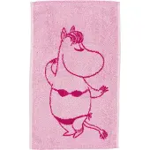 Arabia Moomin handdoek 30x50 cm Snorkmaiden roze