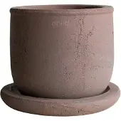 DBKD Terra Pot 14 Cm Bruin - Bloempotten Terracotta Brown - 20251301br