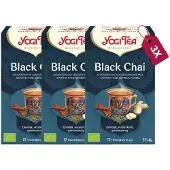 Yogi tea Black Chai Bio pakje - 3 pakjes - inclusief limited edition mok
