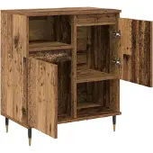 vidaXL Dressoir Oudhout 60 x 35 x 70 cm