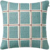 Chhatwal & Jonsson Raha kussenhoes 50x50 cm Heaven blue-terracotta