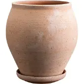 Bergs Potter Delphi pot met schotel 2-delig Roze, Ø20 cm