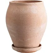 Bergs Potter Delphi pot met schotel 2-delig Roze, Ø22 cm, hoog