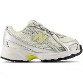 New Balance Sneakers '740 Bungee Lace' lichtgeel / zilvergrijs / zilver