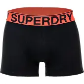 Superdry Boxershorts grijs gemêleerd / oranje / zwart