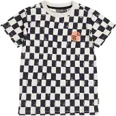 Tumble 'n dry geruit T-shirt donkerblauw Jongens Katoen Ronde hals Ruit - maat 110