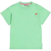 Tumble 'n dry T-shirt groen Meisjes Katoen Ronde hals Effen - maat 110