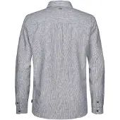 Petrol Industries Overhemd 'Eclipse' donkerblauw / wit