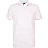 Petrol Industries - Heren Piqué polo Desert - Wit