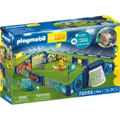 Playmobil Soccer Stadium Construction Game Blauw Kinderen