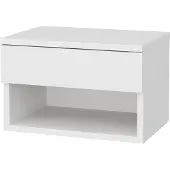 Hannah Home Nachtkastje Nando - 29x45x32 cm - MDF/wit