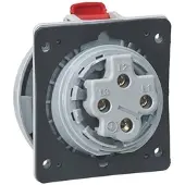 Legrand inbouwstopcontact 400V 32A 4P IP67 P17 - 555488
