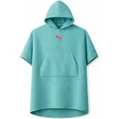 Puma unisex badponcho met capuchon voor strand en sauna 660009