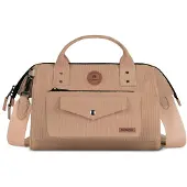 Cabaia handtas schoudertas Adventurer Recycled Velvet Crossbody Luxor beige