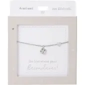 Depesche armband zilver klavertje vier vriendschap cadeau.
