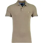 Baileys Polo heren poloshirt 2-tone oxford pique 615205/80