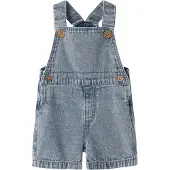 Lil´ Atelier Denim Tuinbroek 80 EU Jongens
