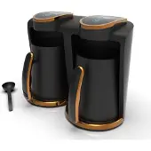 Inca IKM-012 Kaffeemaschine TURBO Wonder Serie Touch-Control Duo sw
