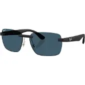 Ray-Ban - Zonnebrillen - RB4470 Sand Black voor Unisex - Zwart