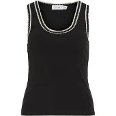 Vila Top 'VIMovana' zwart / wit