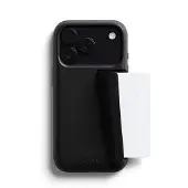Bellroy Card iPhone 17 Pro Wallet Hoesje Zwart