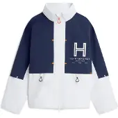 Tommy Hilfiger Tussenjas 'Regatta' marine / donkeroranje / wit