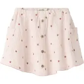 Lil´ Atelier Rok olijfgroen / rosa / lichtrood