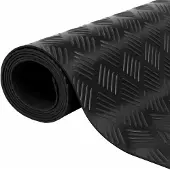 vidaXL Vloermat Zwart 1 x 2 m Rubber