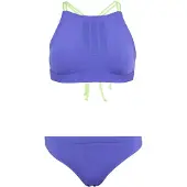 Adidas Sportbikini 'Ripstream' lichtgroen / violetblauw